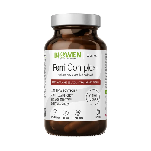 FERRI COMPLEX+  Biowen - 60 kapsułek