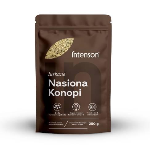 NASIONA KONOPII ŁUSKANE  250 g Intenson