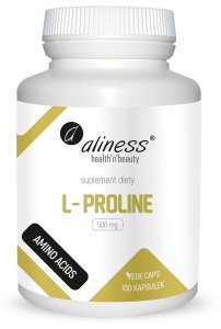 L-PROLINE 100 kapsułek - Medicaline Aliness