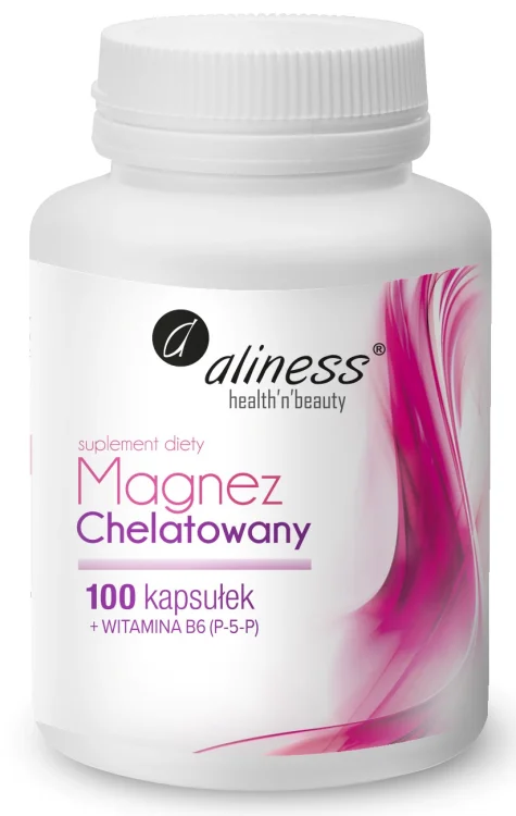 MAGNEZ CHELATOWANY 100 kapsułek - Medicaline Aliness