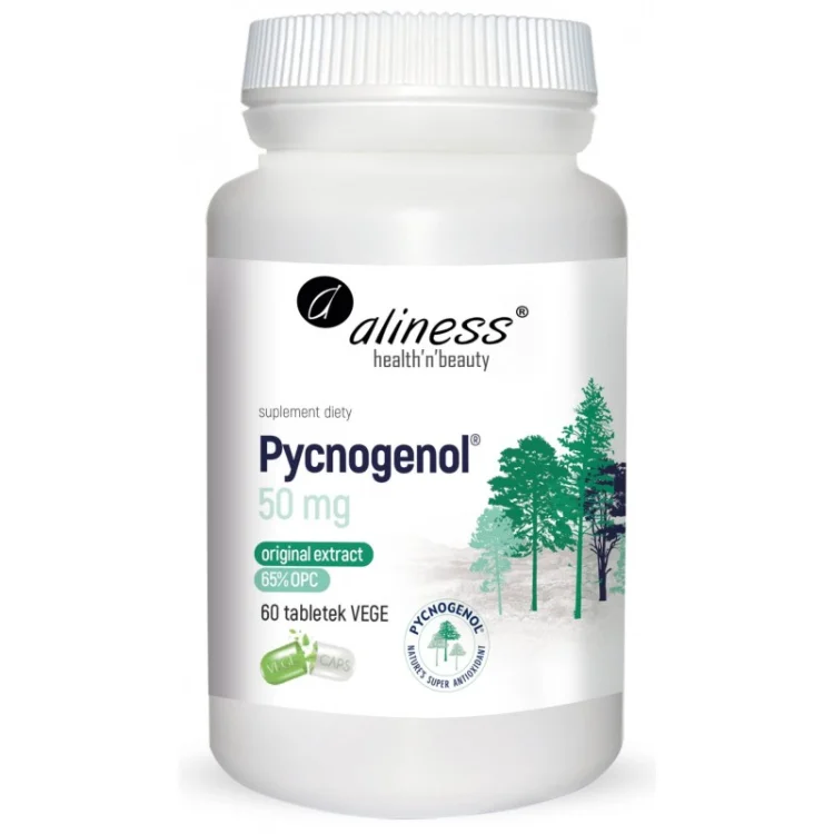 PYCNOGENOL 60 tabletek - Medicaline Aliness