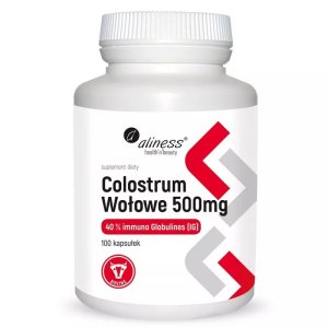 COLOSTRUM WOŁOWE 100 kapsułek - Medicaline Aliness