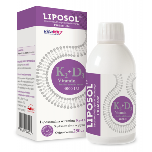 LIPOSOL WITAMINA K2+ D3 4000 250ml - Medicaline Aliness