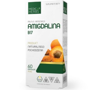 AMIGDALINA B17 60 kaps. Medica Herbs