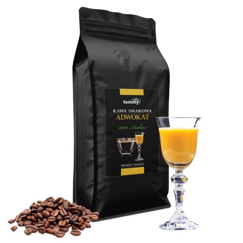 Kawa smakowa ADWOKAT 1kg ziarnista Tommy Cafe