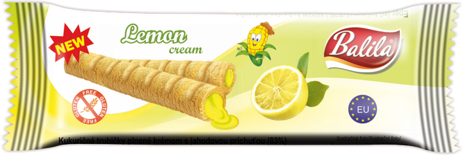 RURKI Z KREMEM CYTRYNOWYM BG 18 g Balila