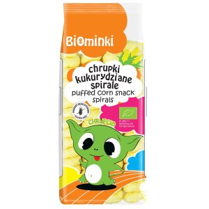 SPIRALE chrupki kukurydziane  Bio 60 - Biominki (bezglutenowe)