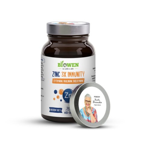 ZINC 3X IMMUNITY  100 kapsułek