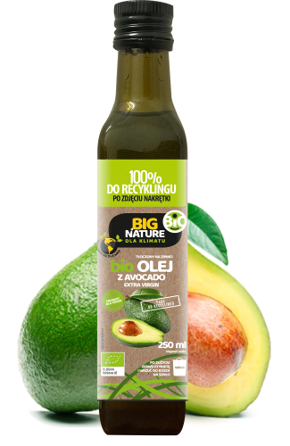 OLEJ Z AVOCADO  BIO 250 ml Big Nature