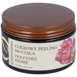 FIOLETOWE PEONIE Cukrowy peeling do ciała 200 g - Bosphaera