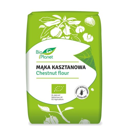 MĄKA KASZTANOWA BEZGLUTENOWA BIO 400 g - Bio Planet