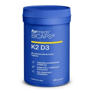 FORMEDS BICAPS K2 D3((2000 IU) 60 kapsułek