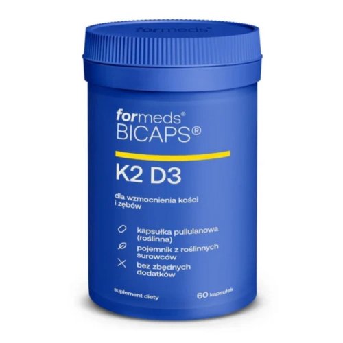 FORMEDS BICAPS K2 D3((2000 IU) 60 kapsułek