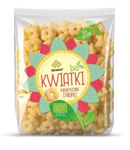 KWIATKI chrupki kukurydziane Bio 80g - GRANEX