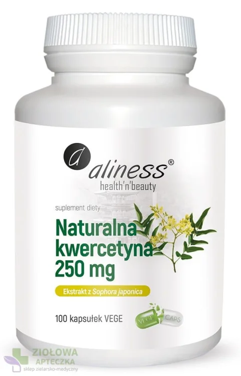NATURALNA KWERCETYNA 100  kapsułek -  Medicaline Aliness