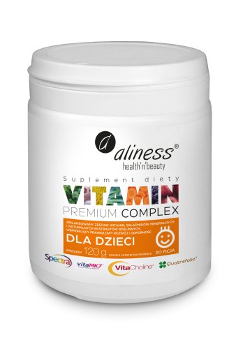 WITAMIN PREMIUM COMLEX DLA DZIECI 120 g -  Medicaline Aliness