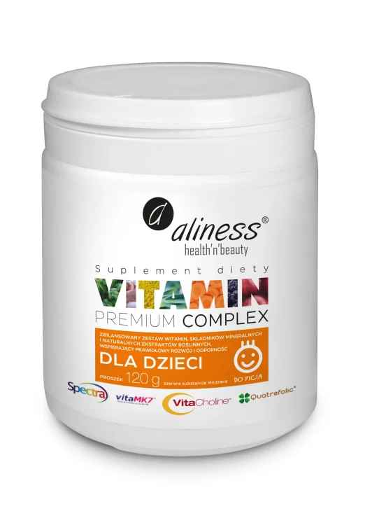 WITAMIN PREMIUM COMLEX DLA DZIECI 120 g -  Medicaline Aliness