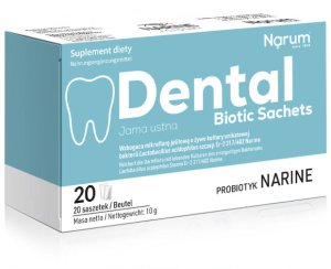 DENTAL BIOTIC  Sache 20 saszetek -  Narum