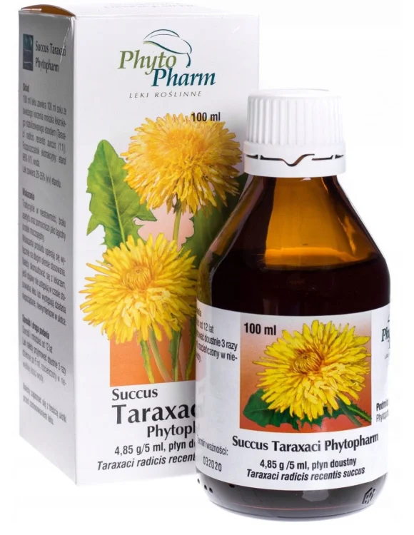 SOK Z MNISZKA Succus Taraxaci 100 ml PhytoPharm
