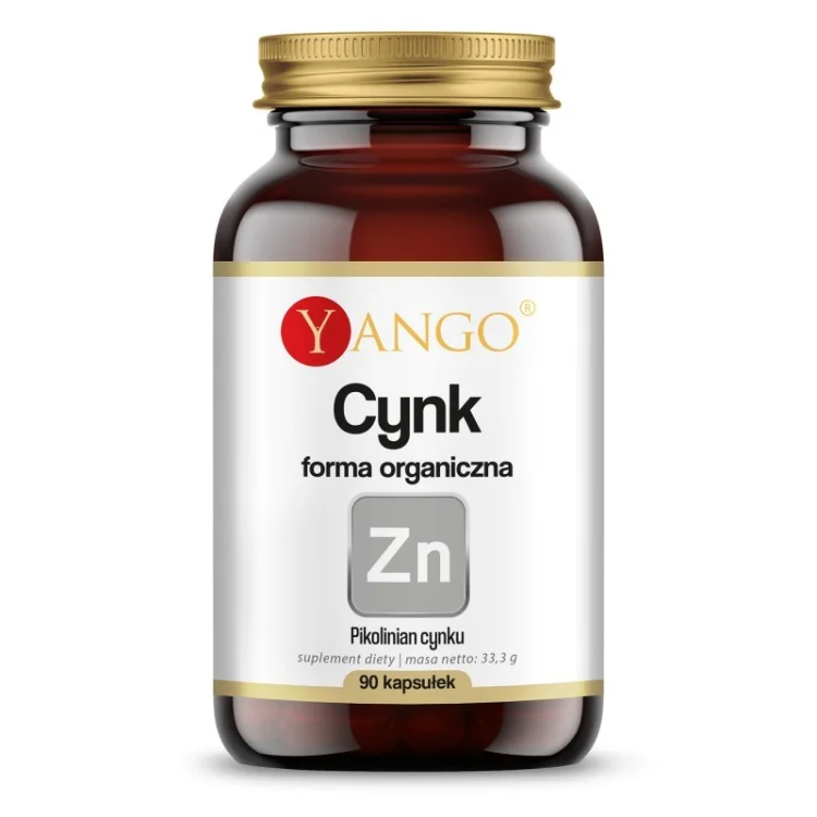 CYNK ORGANICZNY (Pikolinian) 90 kaps. Yango