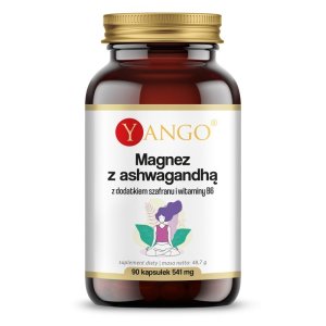 MAGNEZ Z ASHWAGANDHĄ 90 kapsułek - Yango