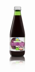 SOK Z CZERWONEJ KAPUSTY  BIO 300 ml - Bio Food