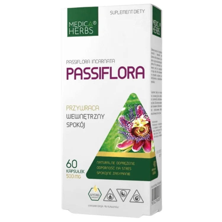 PASSIFLORA 60 kapsułek - Medica Herbs