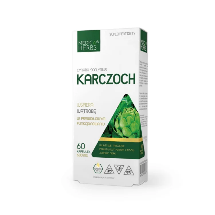 KARCZOCH 60 kapsułek - Medica Herbs