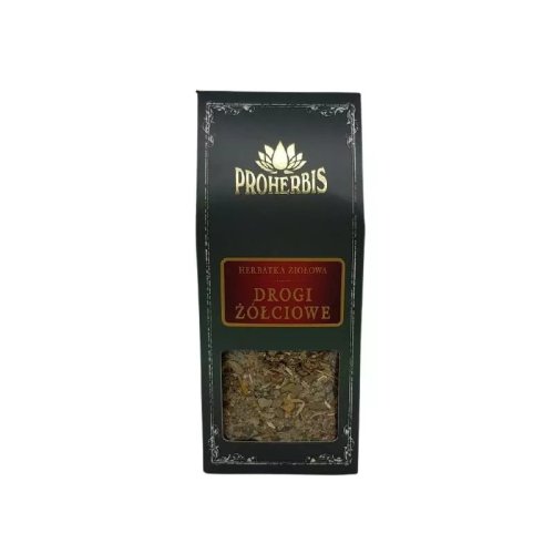 DROGI ŻÓŁCIOWE Herbatka ziołowa 120 g Proherbis