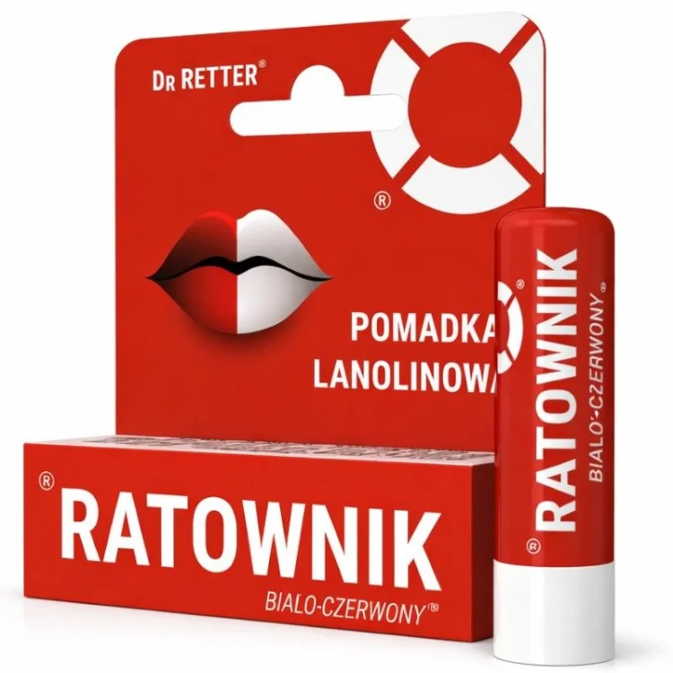 RATOWNIK 993 Pomadka Lanolinowa 4,7 g Vitus
