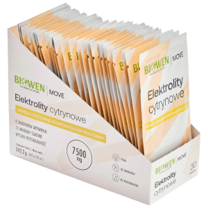 ELEKTROLITY CYTRYNOWE  30 saszetek - Biowen