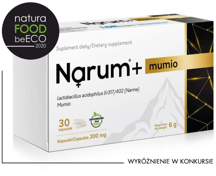 NARUM + MUMIO 30 kapsułek Narum