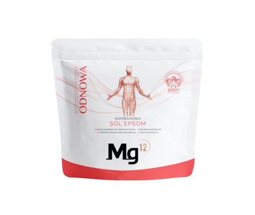 Sól Epsom Odnowa 4 kg Dziłanie przeciwgrzybicze MG12