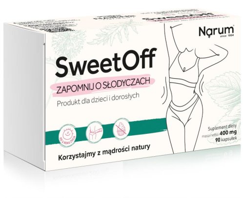 Narum SWEETOFF 30 kaps - zapomnij o słodyczach