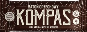 Baton orzechowy KOMPAS 70 g - Zmiany Zmiany
