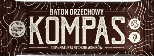 Baton orzechowy KOMPAS 70 g - Zmiany Zmiany