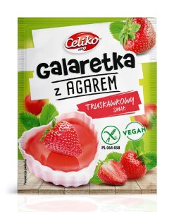 TRUSKAWKA galaretka z agarem 45 g - CELIKO ( bezglutenowa)