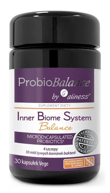 ProbioBALANCE INER BIOME SYSYTEM BALANCE  30 kapsułek - Medicaline Aliness