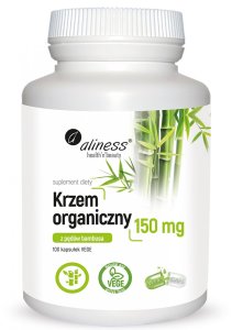 KRZEM ORGANICZNY 100  kapsułek -  Medicaline Aliness