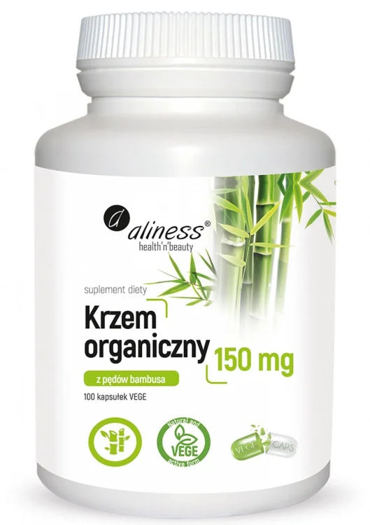 KRZEM ORGANICZNY 100  kapsułek -  Medicaline Aliness