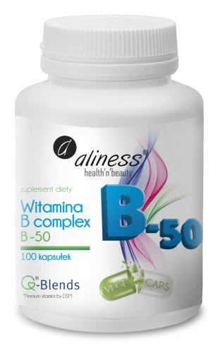 WITAMINA B-50 100 kapsułek - Medicaline Aliness