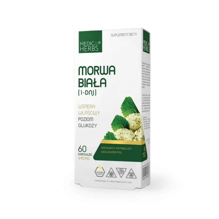 MORWA BIAŁA  60 kapsułek - Medica Herbs