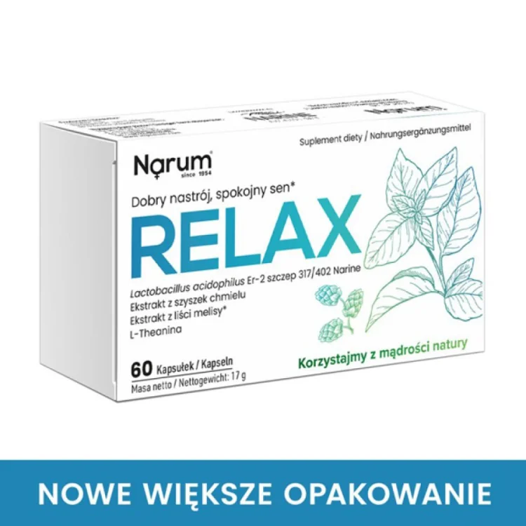 RELAKS 60 kapsułek - Narum