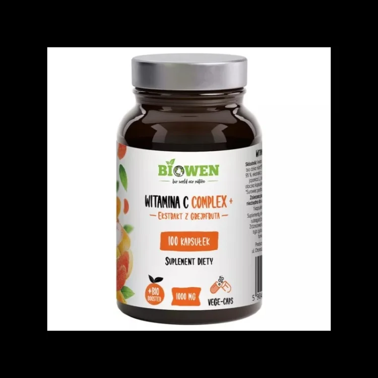 WITAMINA C- COMLEX B6 Biowen - 100 kapsułek