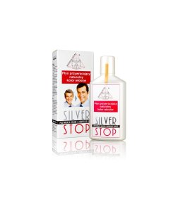 SILVER STOP - Remedium płyn przeciw siwym włosom 200 ML