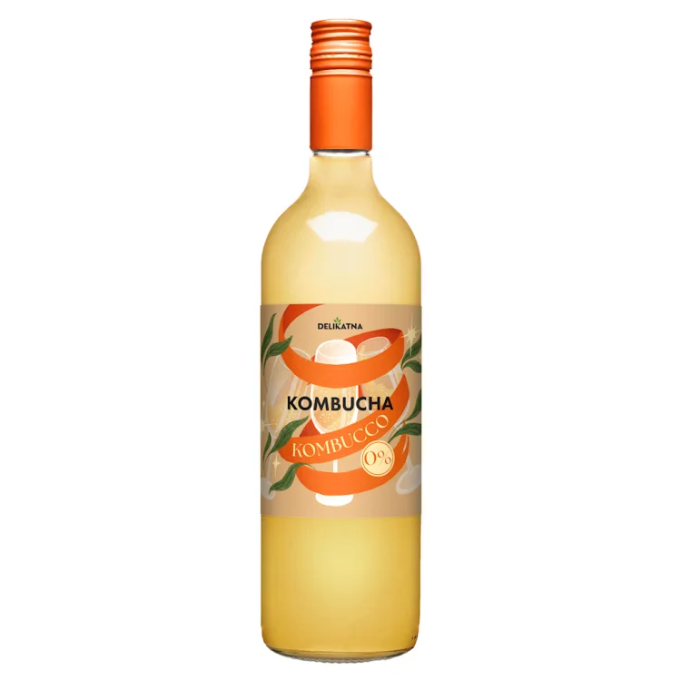 KOMBUCHA KOMBUCCO 0 % cukru 750 ml - Bator