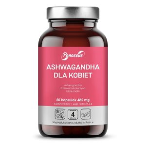 ASHWAGANDHA DLA KOBIET 50 kapsułek - Yango