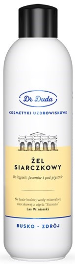 Żel SIARCZKOWY do kąpieli 1000 g Dr Duda