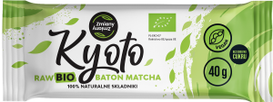 Baton daktylowy z  matchą KYOTO bio40 g - Zmiany Zmiany