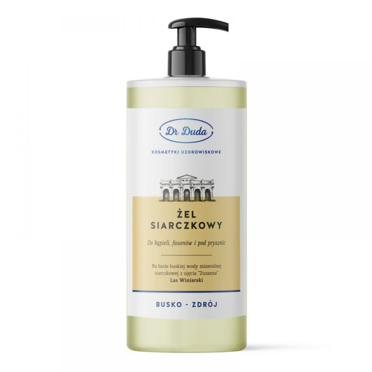 ŻEL SIARCZKOWY DO KĄPIELI 500 g - Dr Duda
